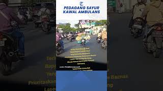 Detikdetik Pedagang Sayur Kawal Ambulans Menuju RS dr Kariadi Semarang [upl. by Jollenta]