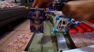 tamiya mini 4wd Lupine Racer VS Dog Racer [upl. by Eurydice]