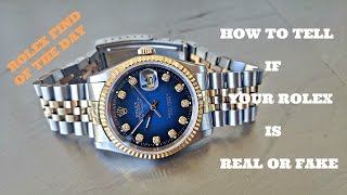 Find of the day Rolex real or fake [upl. by Everett]