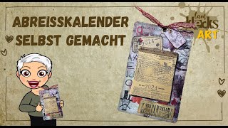 Abreißkalender selbst gemacht [upl. by Hilarius]