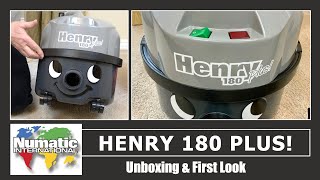 Numatic Henry 180 Plus Unboxing amp First Look [upl. by Gerianne]