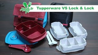 Tupperware VS Lock N Lock  Review 001 [upl. by Walkling]