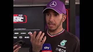 Lewis Hamilton comments on his race performance in Japan [upl. by Norword751]