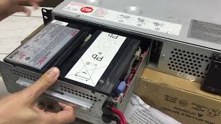 Check Battery APC Smart UPS 1500VA SMC1500I 2UC Before Replacement [upl. by Joli]