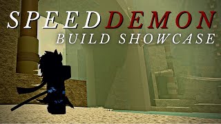 Speed DEMON Build Showcase  Deepwoken [upl. by Aihsenod]