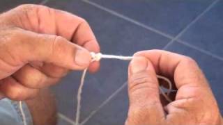 Bimini Twist with a perfection loop for use as a tippet [upl. by Ianej236]