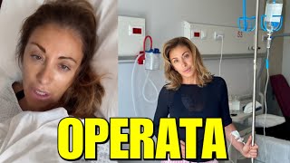 Sabrina Salerno operata durgenza per un tumore al seno [upl. by Adnav250]