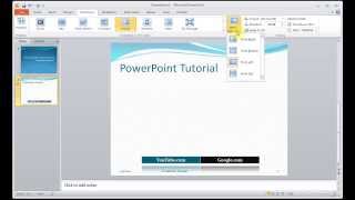 Microsoft PowerPoint How to Trasition Rotate Slide Effect [upl. by Acinomaj]