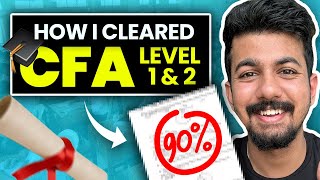 How I cleared CFA Level 1 and 2 with more Percentile  All you need to know  Aaditya Iyengar [upl. by Cheng200]