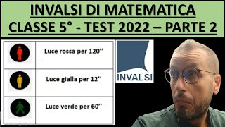 INVALSI classe quinta TEST 2022  parte 2 [upl. by Llebpmac]