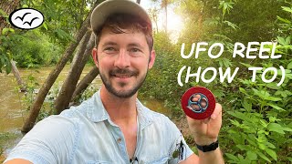 UFO REEL HOW TO  Rodless Fishing Reel [upl. by Donetta]