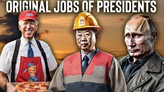 Original Occupations of World Presidents [upl. by Aletta]