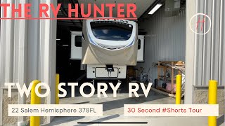 30 Second  TWO STORY 5 Slide 5th Wheel Tour  2022 Salem Hemisphere 378FL  The RV Hunter [upl. by Assiran]