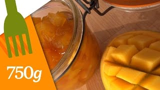 Recette de Chutney de mangue  750g [upl. by Inaffit]