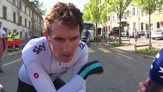 Geraint Thomas  Postrace Interview  Prologue  Tour de Romandie 2018 [upl. by Amelia]