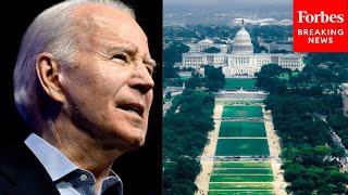 ‘What’s Next Illegal Alien Bidenvilles On The National Mall’ GOP Rep Blasts Migrant Housing [upl. by Naehgem66]