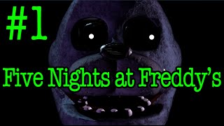 Five Nights at Freddys  Gameplay Español Parte 1 PRIMERA NOCHE [upl. by Llezo474]