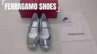 LUXURY UNBOXING  SALVATORE FERRAGAMO SHOES [upl. by Hildegarde]