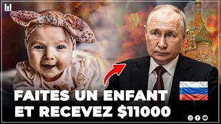 LETAT RUSSE OFFRE 11000 POUR FAIRE UN ENFANT [upl. by Jezabella]