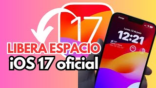 Cómo limpiar almacinamiento de iPhone antes de actualizar iOS 17 [upl. by Nawyt]