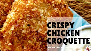 How to make crispy chicken croquettes with white sauce [upl. by Eba330]