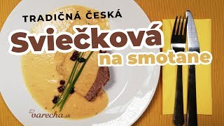 Sviečková na smotane  recept [upl. by Irem]