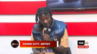 oshen city interview at akawungeezi Express on startv [upl. by Atterbury]