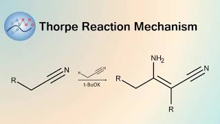 Thorpe Reaction Mechanism  Organic Chemistry [upl. by Secundas]