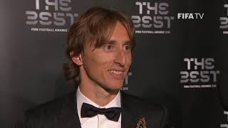 Luka Modric interview  The Best FIFA Mens Player 2018 ENGLISH [upl. by Minda955]