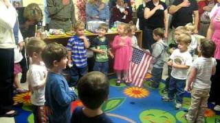 Preschool Pledge of Allegiance [upl. by Nova]