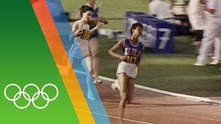 Wilma Rudolph at Rome 1960  Epic Olympic Moments [upl. by Nrobyalc207]