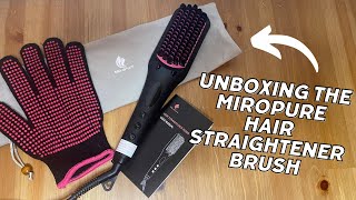 Key features of the MiroPure hair straightener brush [upl. by Macdonald668]