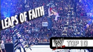 Leaps of Faith  WWE Top 10 [upl. by Asik]