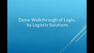 Logix Demo Walkthrough 2023 Update [upl. by Ahsiuqet]