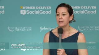 Women Deliver SocialGood Ann Starrs Guttmacher Institute [upl. by Leonhard881]