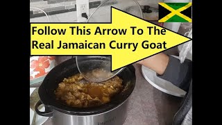 SLOW COOKER CURRY GOAT WITH RECIPE  Jamaicanfood [upl. by Smitty]