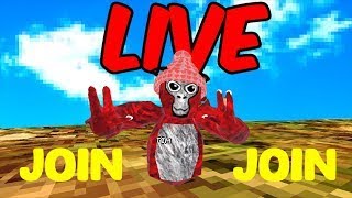 🔴BEATING GORILLA TAG ONLY UP LIVE  SUB  FALL✨🔴gorillatag🦍JOIN [upl. by Annodal560]