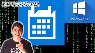 👉 Calendario en Windows 10 [upl. by Ycal]