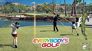 Everybodys Golf 2017  Lets Play Turf War amp First Impressions Ps4 Pro Gameplay [upl. by Nowed]