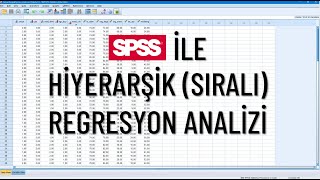 Hiyerarşik Regresyon Nedir SPSS İle Nasıl Yapılır [upl. by Ines]