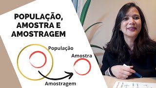 AULA 01  POPULAÇÃO AMOSTRA E AMOSTRAGEM  Introdução à Estatística [upl. by Leora260]