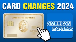 Amex Gold Card Changes 2024  What You Need to Know [upl. by Yclehc]