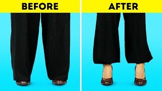 30 SUPERB CLOTHING LIFE HACKS [upl. by Norrv879]