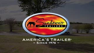 Sundowner Living Quarters Horse Trailers [upl. by Pack]