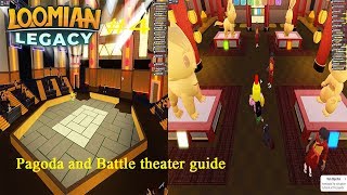 Loomian Legacy 4  Pagoda Puzzle and Battle Theater 2 Guide October 12th Update Part 2 [upl. by Malachy596]