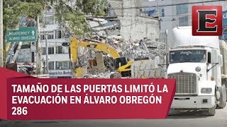 Salida de emergencia limitó evacuación en Álvaro Obregón 286 [upl. by Bentley]