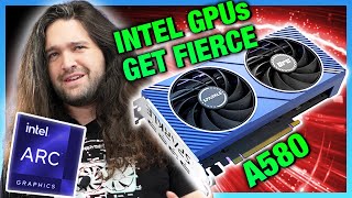 Intel Arc Goes Where NVIDIA Wont A580 GPU Benchmarks amp Review vs A750 RX 6600 amp More [upl. by Ahseniuq]