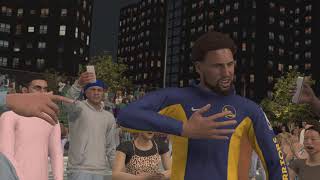 Klay Thompson Vs Bennedict Mathurin NBA 2k24 [upl. by Enaled]