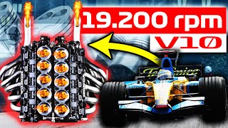 La era Dorada de los MOTORES V10 💥 ¿Cómo giraban a 20000 RPM ¿MEJOR SONIDO que los V12  F1 [upl. by Buke458]