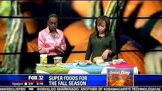 Baked sweet potato fries Rochelle Trotter fall superfood recipe Chicago News and Weather FOX 32 N [upl. by Klaus]